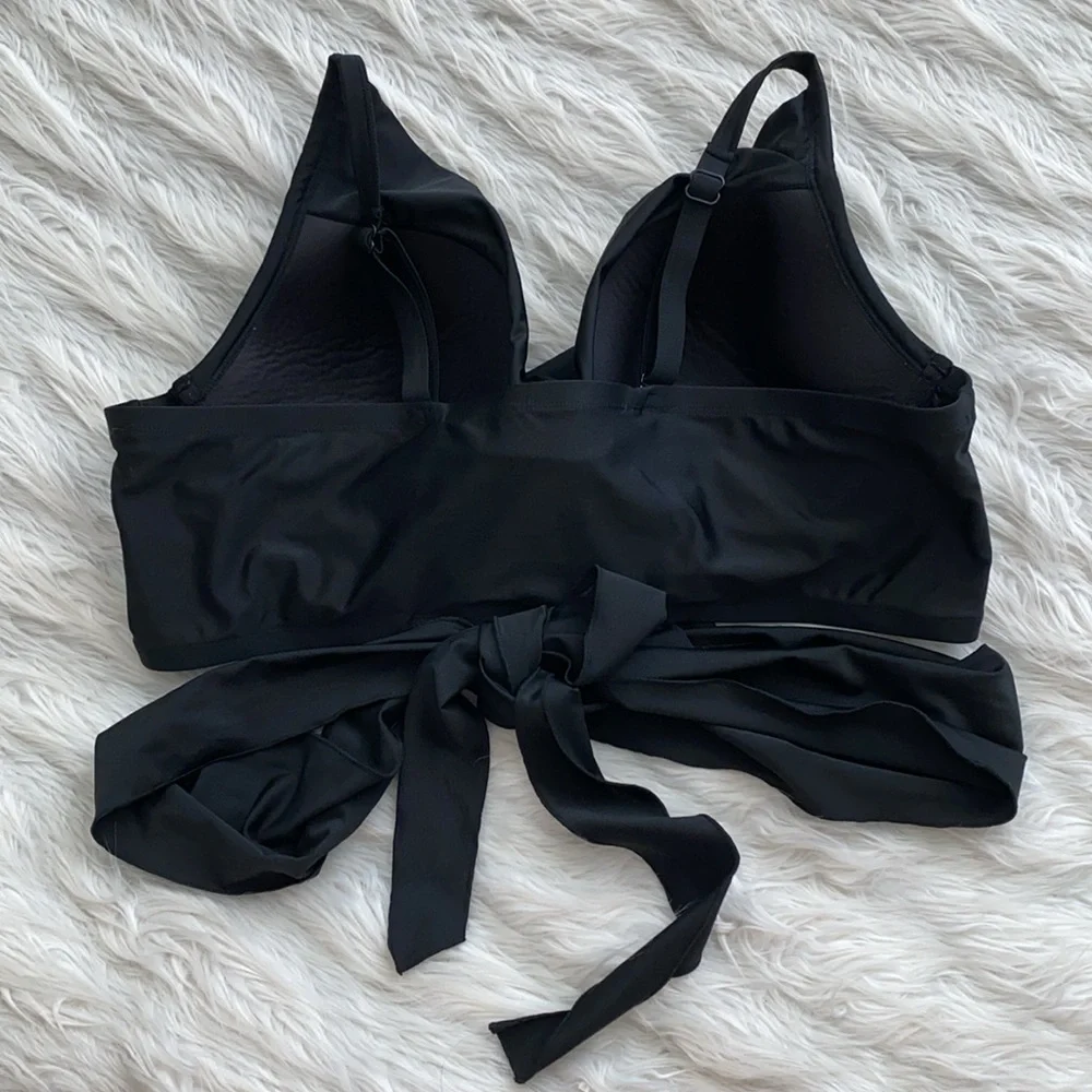 Swim by Cacique | Long Line Wrap Bikini Top